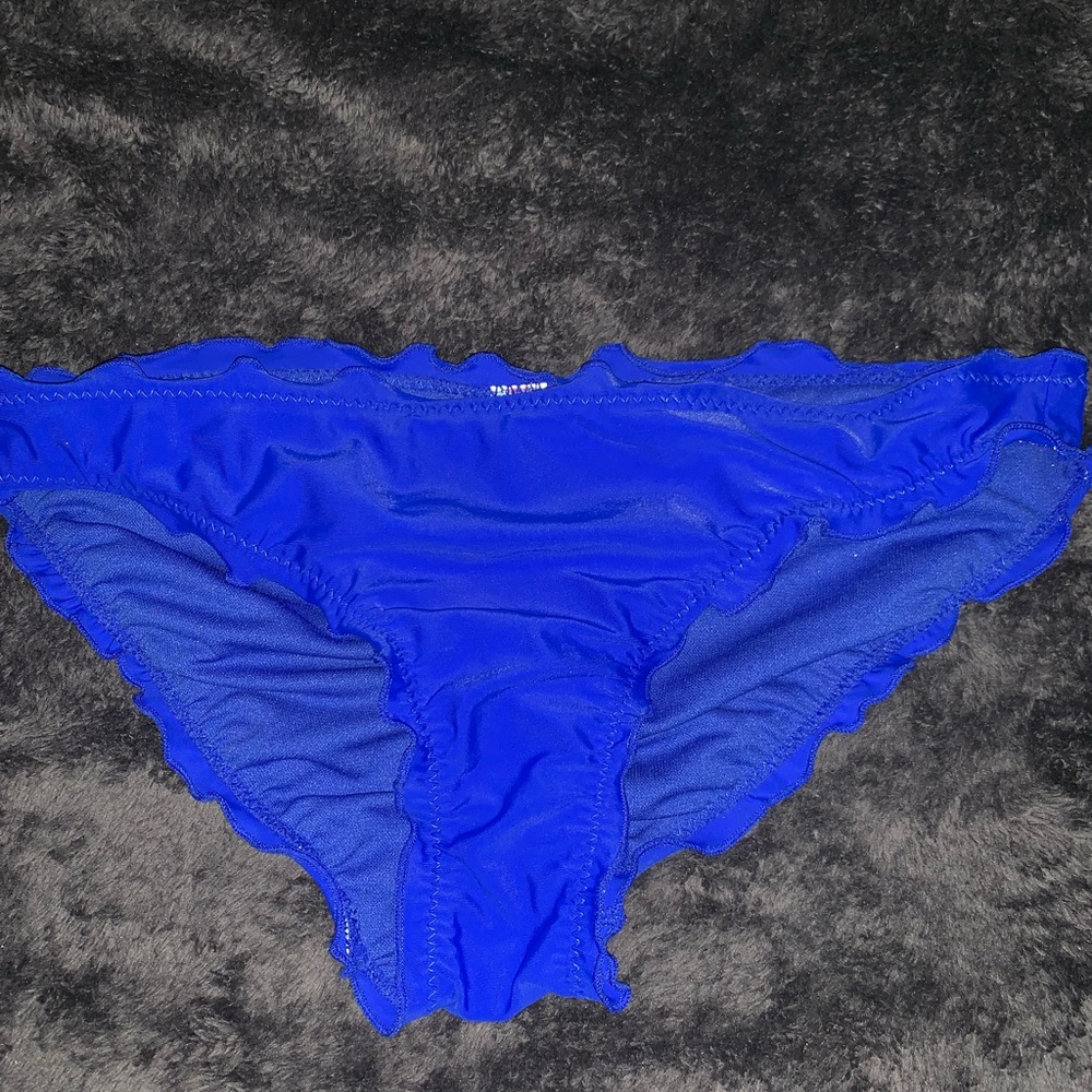 Royal blue bikini bottoms
